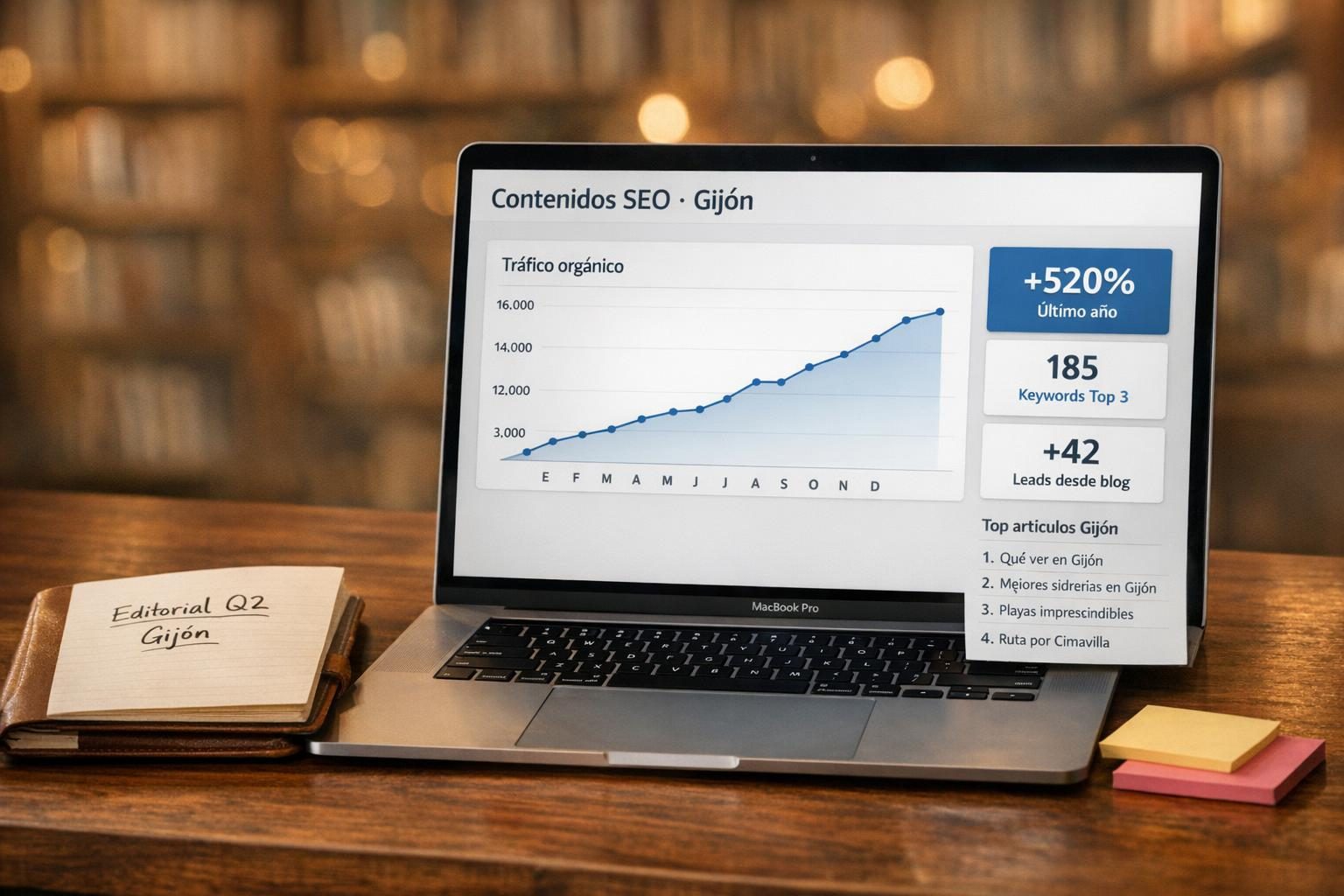 Contenidos en Gijón — Marketing de Contenidos en Gijón — Contenido que Posiciona y Convierte